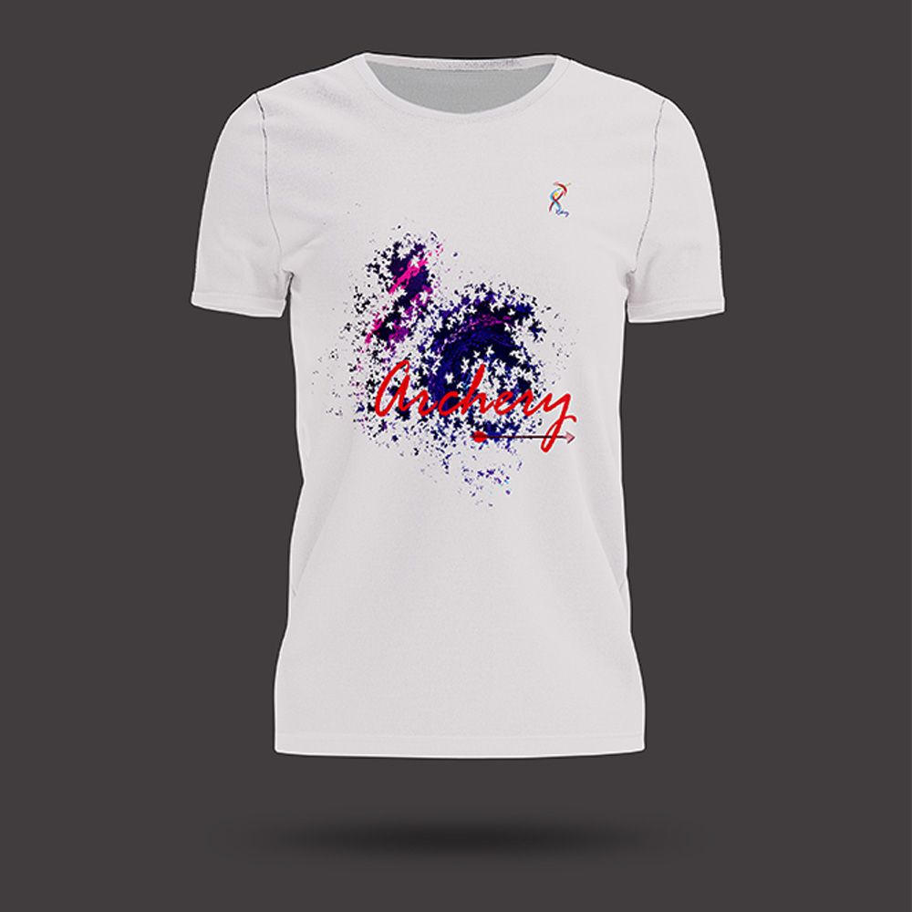 Casual White 200 GSM Colored T-shirt